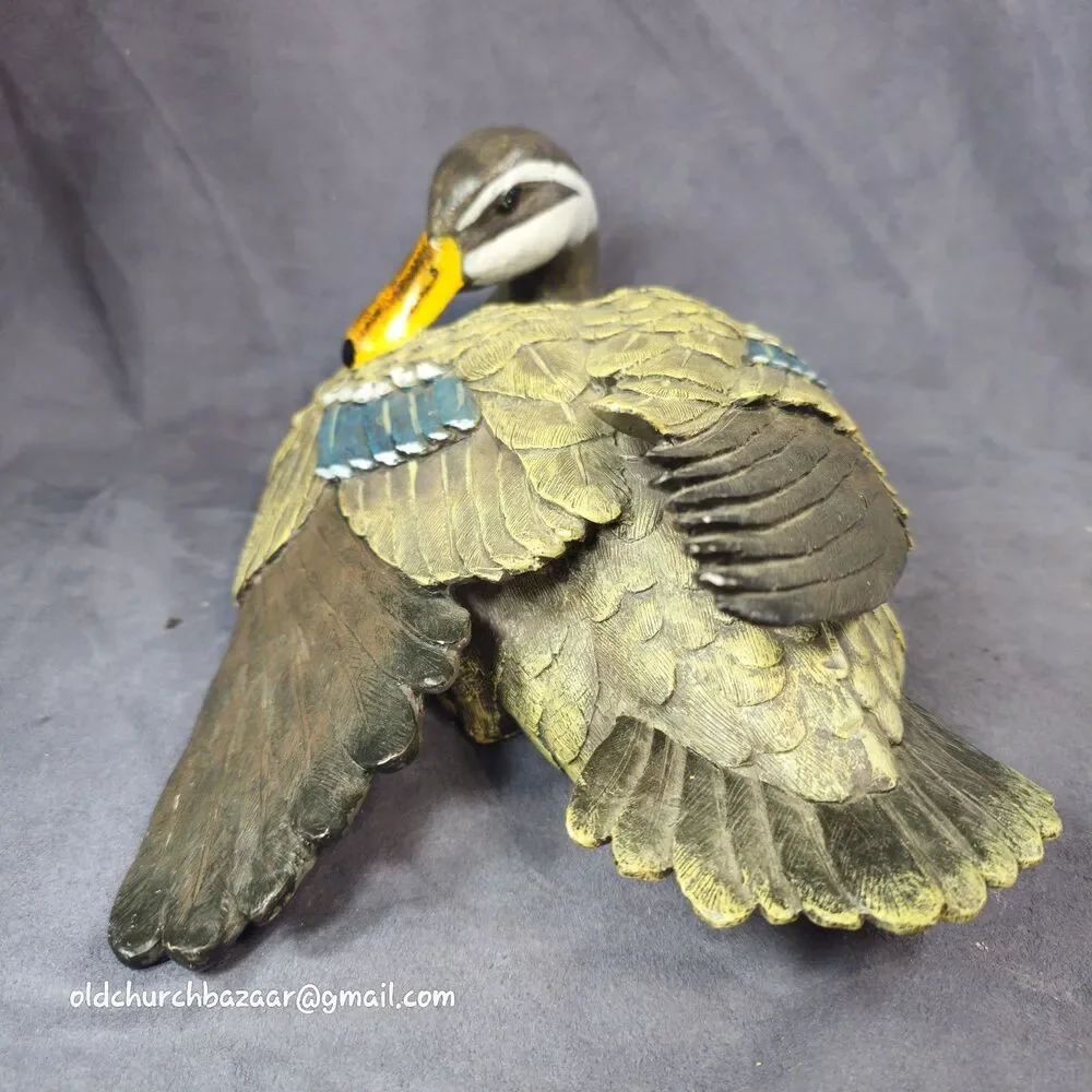Vintage Mallard Duck Figurine 12